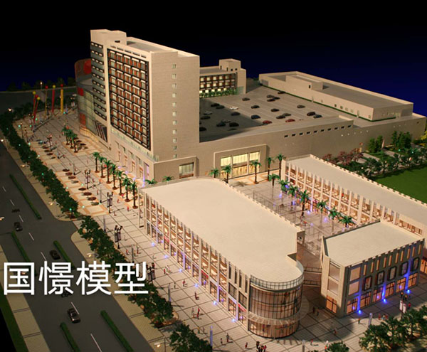 洮南市建筑模型